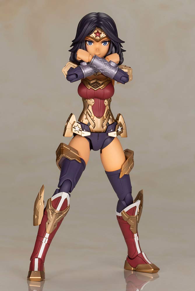 Wonder Woman (Fumikane Shimada Version) Plastic Model Kit, Multicolor (Cg004)