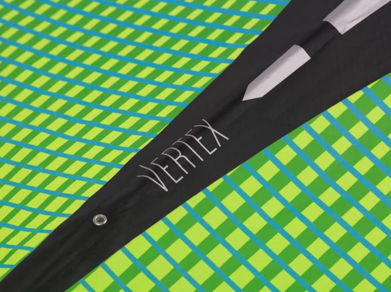 Prism Kite Technology Vertex High Flying Diamond Kite With 10' Long Triple Streamer Tail, Aurora