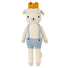 Cuddle + Kind Sebastian The Lamb Little 13'' Hand-Knit Doll - 1 Doll = 10 Meals, Fair Trade, Heirloom Quality, Handcrafted In Pe