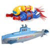 Wind-Up Diver Submarine Bath Toy, Funny Swimming Frogman Pigboat Scuba Diver Sub Bathtub Toy Clockwork Submarine Tub Toy Diver W