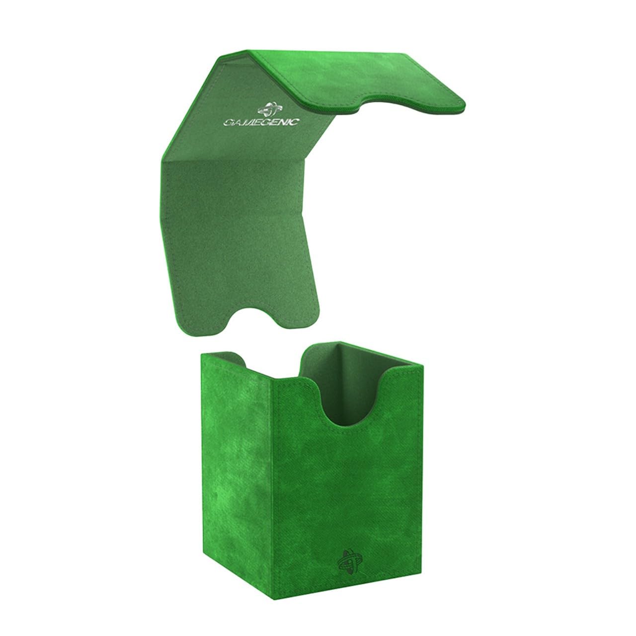 Gamegenic Deck Box - Squire Xl Green 100Ct - Durable And Sturdy Tcg, Ocg, Ccg Card Storage - Compatible With Pokemon, Yugioh, Co