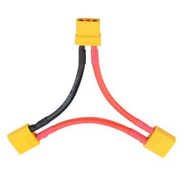 Fly Rc 2Pcs Xt90 Battery Series Connector 10 Gauge Wire For Rc Battery Helicopter Quadcopter
