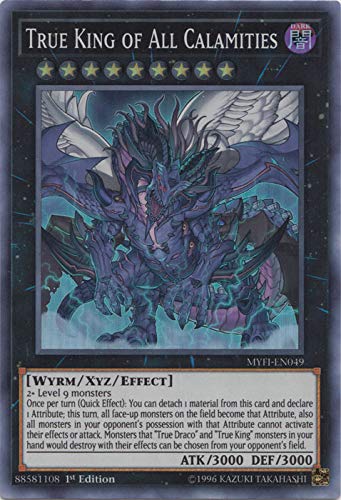 Yu-Gi-Oh! - True King Of All Calamities - Myfi-En049 - Super Rare - 1St Edition - Mystic Fighters