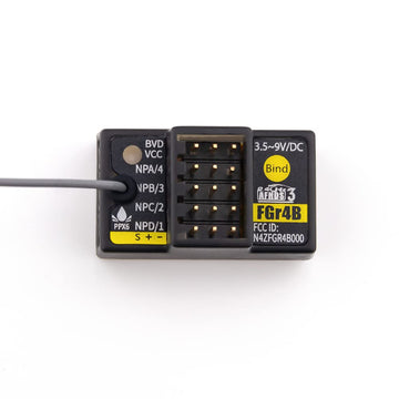 Flysky FGr4B 2.4G 4CH 3 AFHDS 3 Micro Mini Receiver PWM PPM i-Bus S.Bus i-bus2 Output for PL18 NB4 Lite RC Car Boat