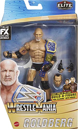Wwe Action Figures, Wwe Goldberg Ultimate Edition Fan Takeover Collectible Figure With Accessories, Gifts For Kids And Collectors