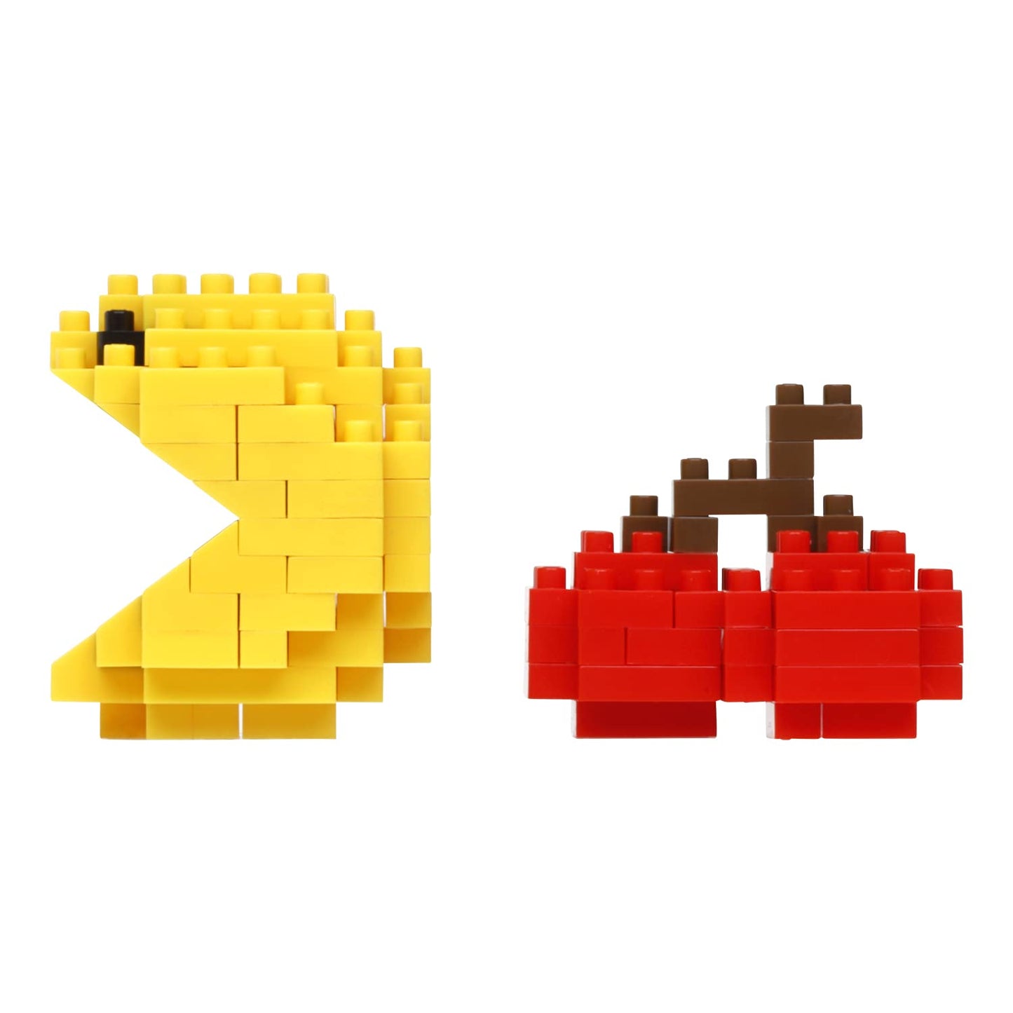 Nanoblock - Pac-Man - Pac-Man & Cherry, Character Collection Series Building Kit