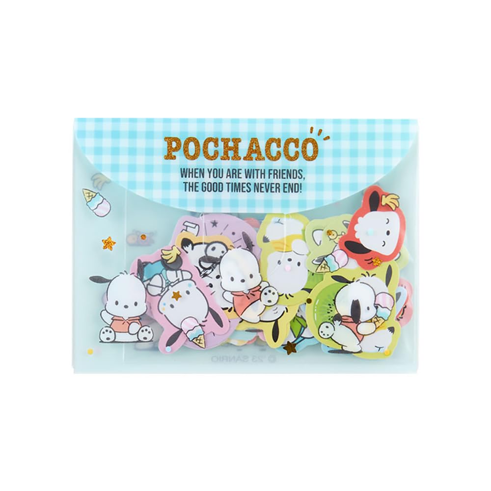 Sanrio 401331 Pochacco Seal & Case Set