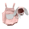 Agqt Infant Baby Girls Bunny Outfit Set 1St Easter Romper Halloween Costume Overalls With Rabbit Ear Hat Pink Size 6-12 Months(7