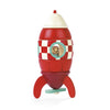 Janod Small Wood Magnetic Rocket Kit - 2 in 1 Game - Ages 2-6 - J05207