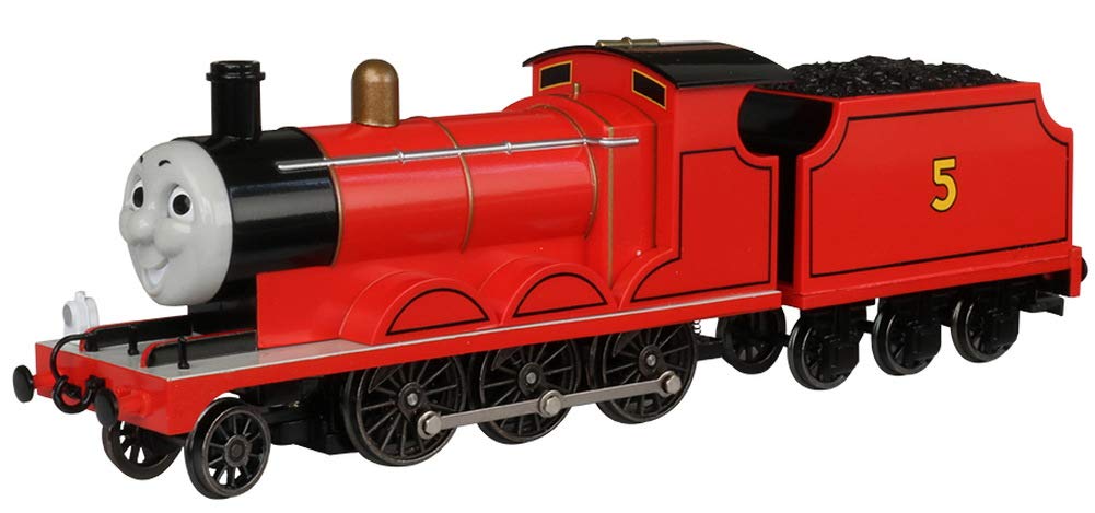 Bachmann Trains - Thomas & Friends James The Red Engine W/Moving Eyes - Ho Scale,Unisex-Children