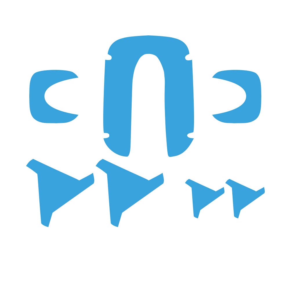 IPG for Vector Robot Face Screen Guard Decoration KIT Include Wheels&Body Set 7 Units Decals with 2 Units Screen Protector (Ligh