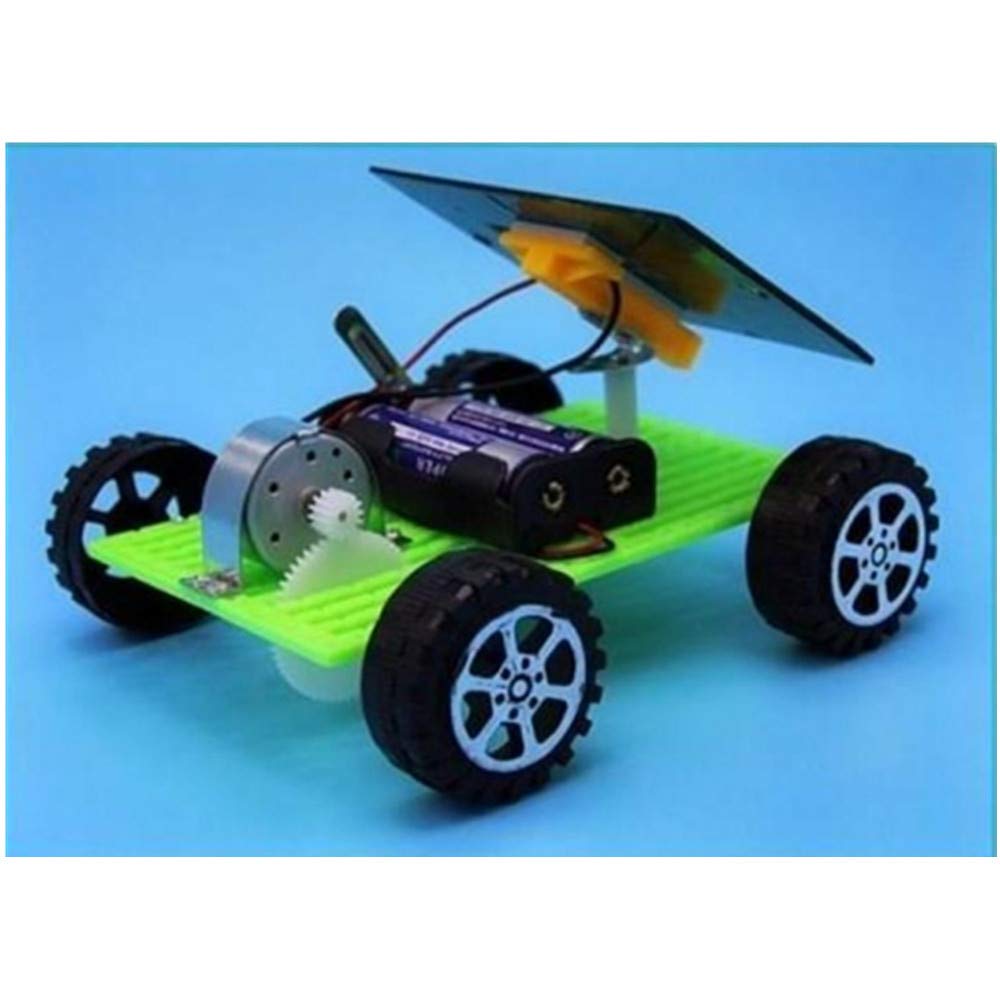30 Pcs Plastic Roll 2mm Dia Shaft Toys Car Wheel with 15 Pcs Shaft Round Rod Axles for DIY Model Toy RC Car Truck Building Proje