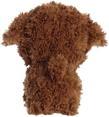 Aurora® Playful Teddy Pets™ Poodle Stuffed Animal - Unique Design - Endless Play - Brown 6.5 Inches