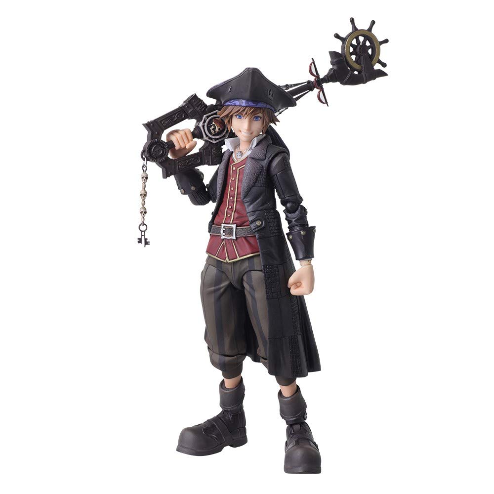 Square Enix Kingdom Hearts Iii - Bring Arts (Sora Pirates) Action Figure (15Cm)