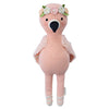 Cuddle + Kind Penelope The Flamingo Little 13'' Hand-Knit Doll - 1 Doll = 10 Meals, Fair Trade, Heirloom Quality, Handcrafted In