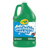 Crayola Washable Paint For Kids - Green (1 Gallon), Kids Arts And Crafts Supplies, Non Toxic, Bulk