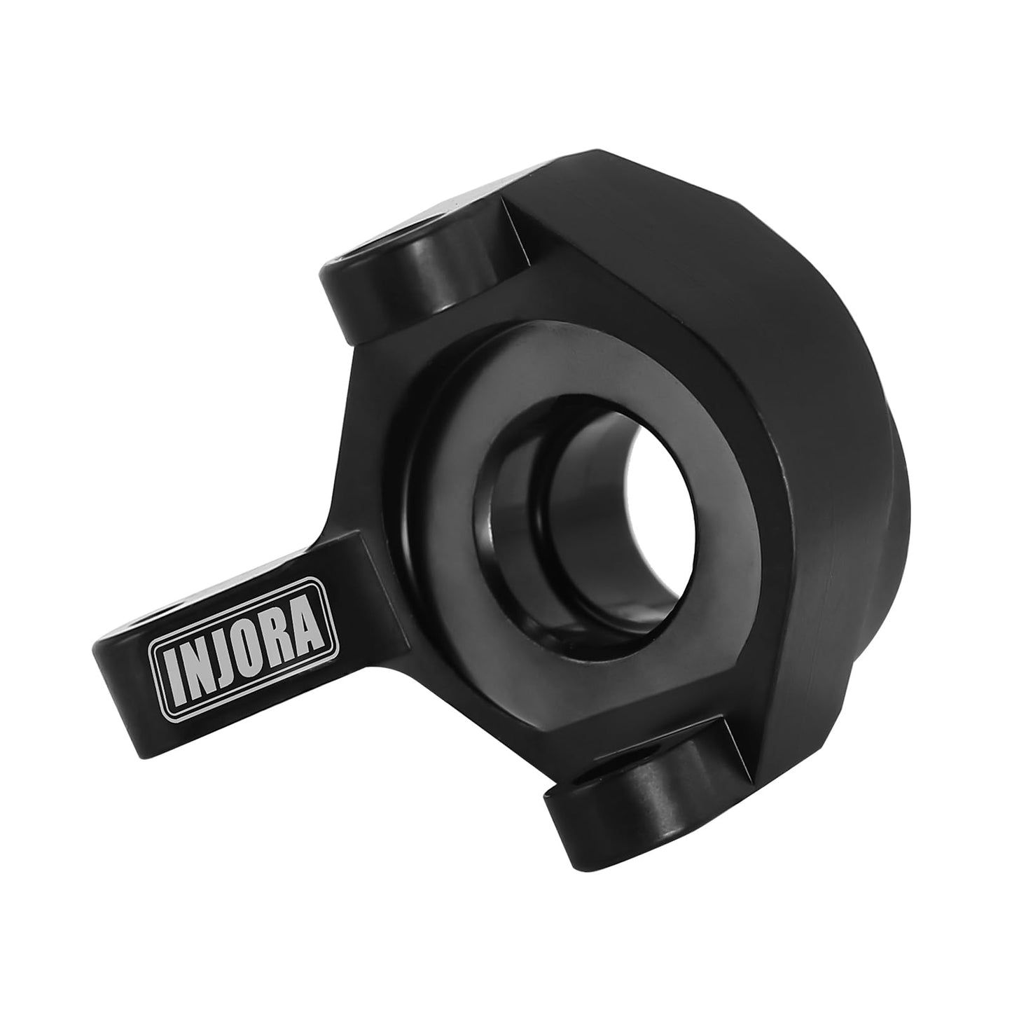 INJORA Brass Front Steering Knuckles Black RC Counterweights for 1/24 RC Crawler Axial SCX24 AXI90081 Upgrades Parts