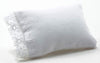 Dollhouse Miniature White Pillow