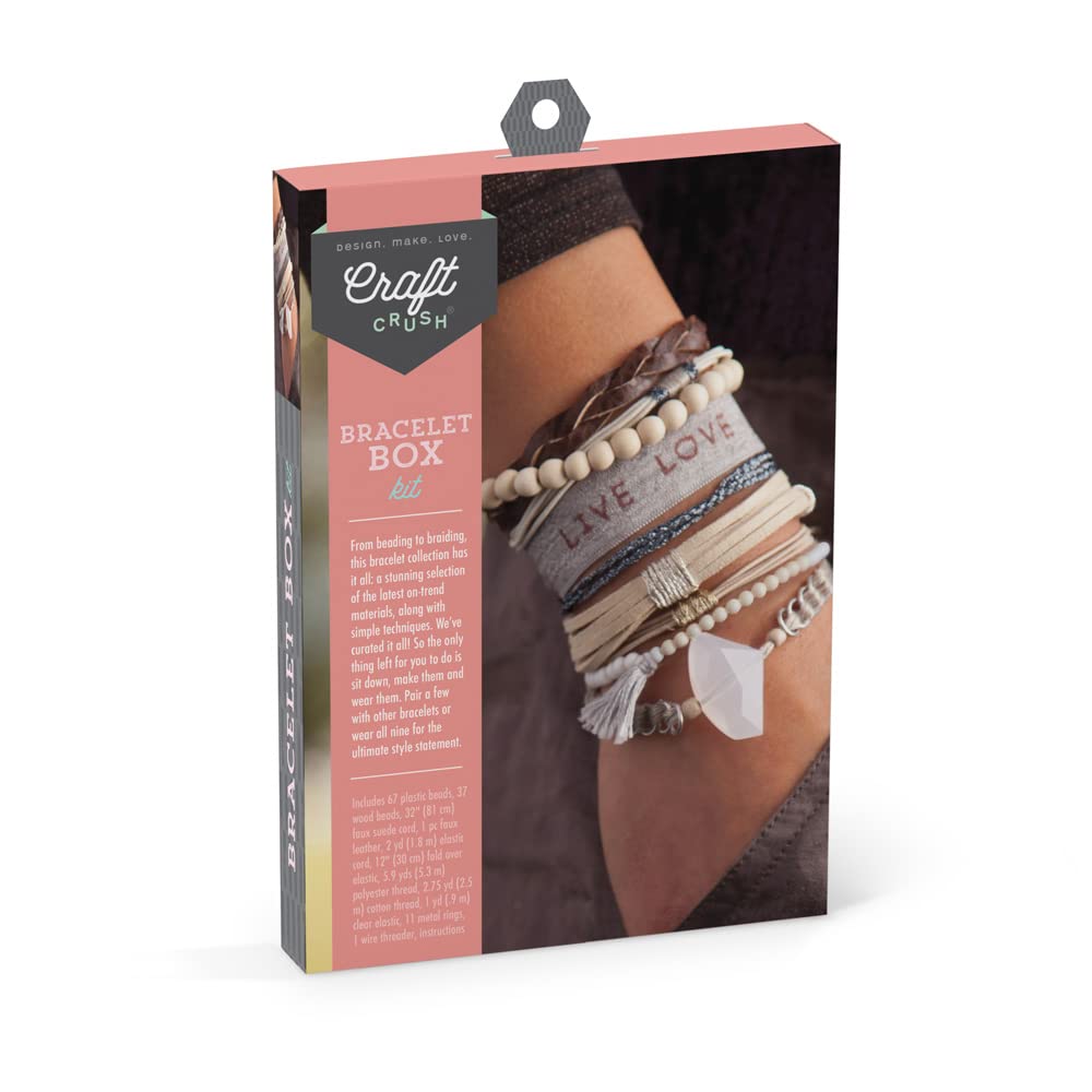 craft crush Bracelet crafting Box Neutrals