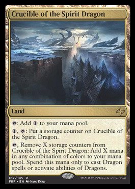 Magic The Gathering - Crucible Of The Spirit Dragon (167/185) - Fate Reforged