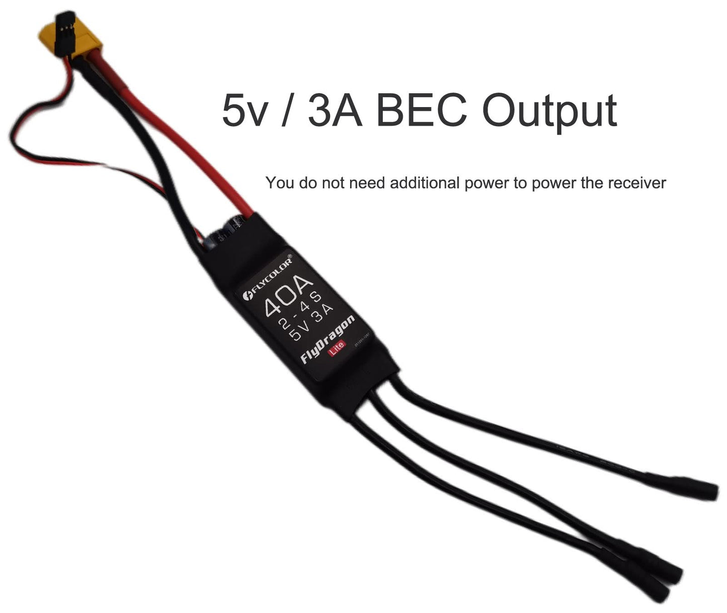 Flycolor EDF 50mm 4900KV 3S Maximum Thrust 770g 11 Blades Ducted Fan with RC Brushless Motor with ESC 40A(2~4S) Balance Tested f