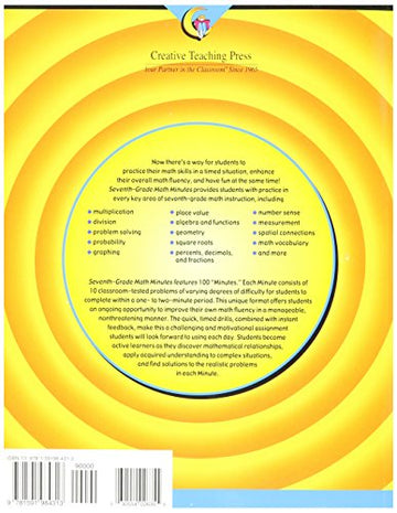 Creative Teaching Grade 7 Math Minutes Book