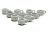 10 White Gray Coffee Tea Cup Size 2 X 1.5 Cm Dollhouse Miniatures Food Kitchen Docoration