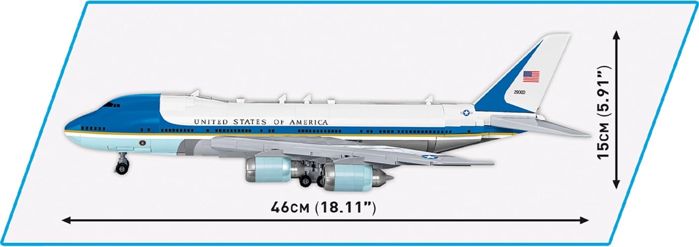 Cobi Boeing 747 Air Force One Plane