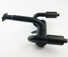 TITRACING Twin Steel Exhaust Pipe for hpi rovan KM baja 5b 5t 5sc buggy truck
