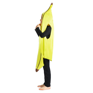 Rabtero Children Banana Costume, Kids Halloween Costume Banana Dress Up, Christmas Carnival Banana Costume For Kids 6-8 Years