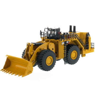 Diecast Masters 1:125 Caterpillar 994K Wheel Loader Truck, Metal Model, Yellow, Elite Series, Model DM85535