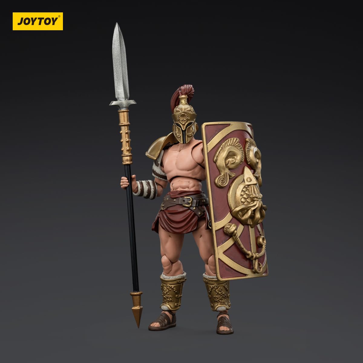 Beerise Joytoy 1/18 Action Figures - Strife Roman Gladiator Hasta Gladiator - 4,Classic Character,Collectible,Age 15 And Above