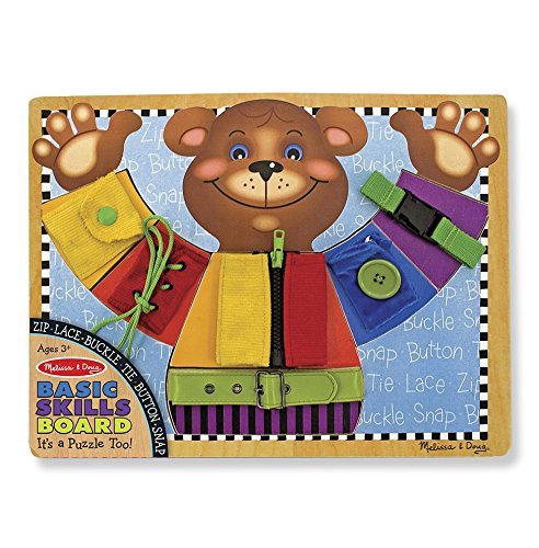 Melissa & Doug Toys - Basic Skills Board