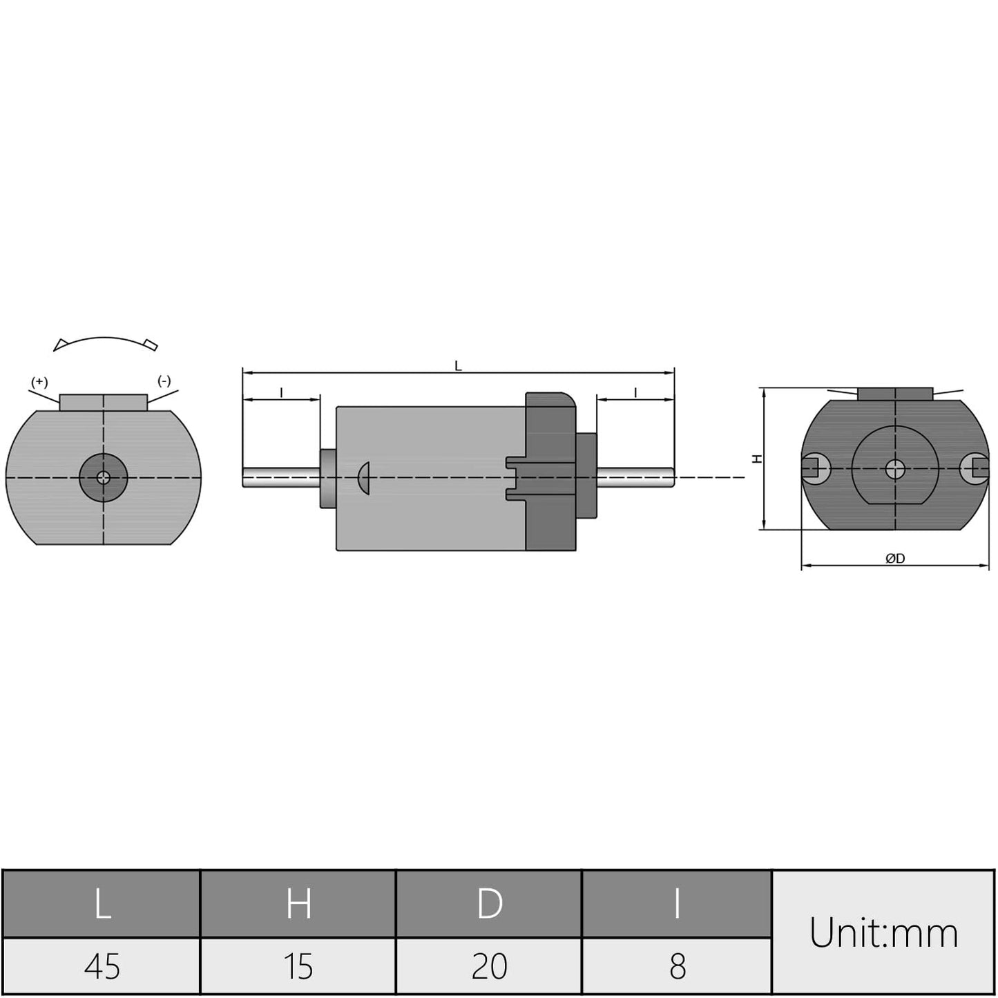 Fielect 5Pcs DC Motor 3V 11000RPM Micro Motor Mini Motor Electric Motor Round Shaft for RC Boat DIY Airplane Toys Model DIY Hobb