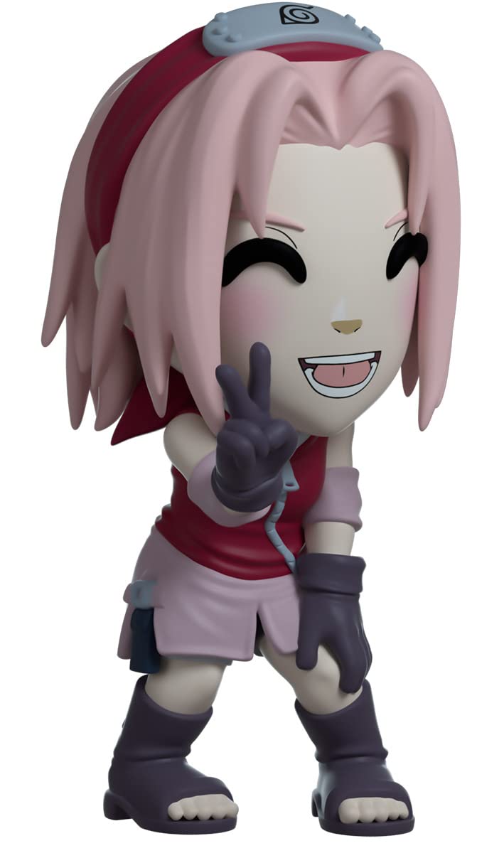 Youtooz Sakura Haruno, 3.8'' Inch Naruto Anime Figure, Collectible Sakura Haruno Vinyl Figure Naruto Collection
