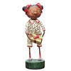 Lori Mitchell Holiday Figurine 'Darling Darlene', 6" H, Multicolor, Vinyl Material