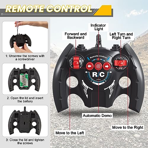 YOTOY Remote Control Car Toys for 6 7 8 9 10 Years Old Boys, Drift Stunt Remote Control Car, RC Cars for Boys Age 8-12, Stunt Ca