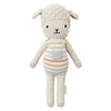 Cuddle + Kind Avery The Lamb Regular 20'' Hand-Knit Doll - 1 Doll = 10 Meals, Fair Trade, Heirloom Quality, Handcrafted In Peru,