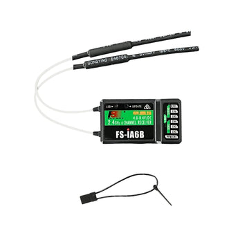Flysky Fs-I6X 10Ch Transmitter With Fs-Ia10B Receiver, 2.4Ghz Rc Controller For Rc Car Boat Airplane Helicopter Drone Robot & Co