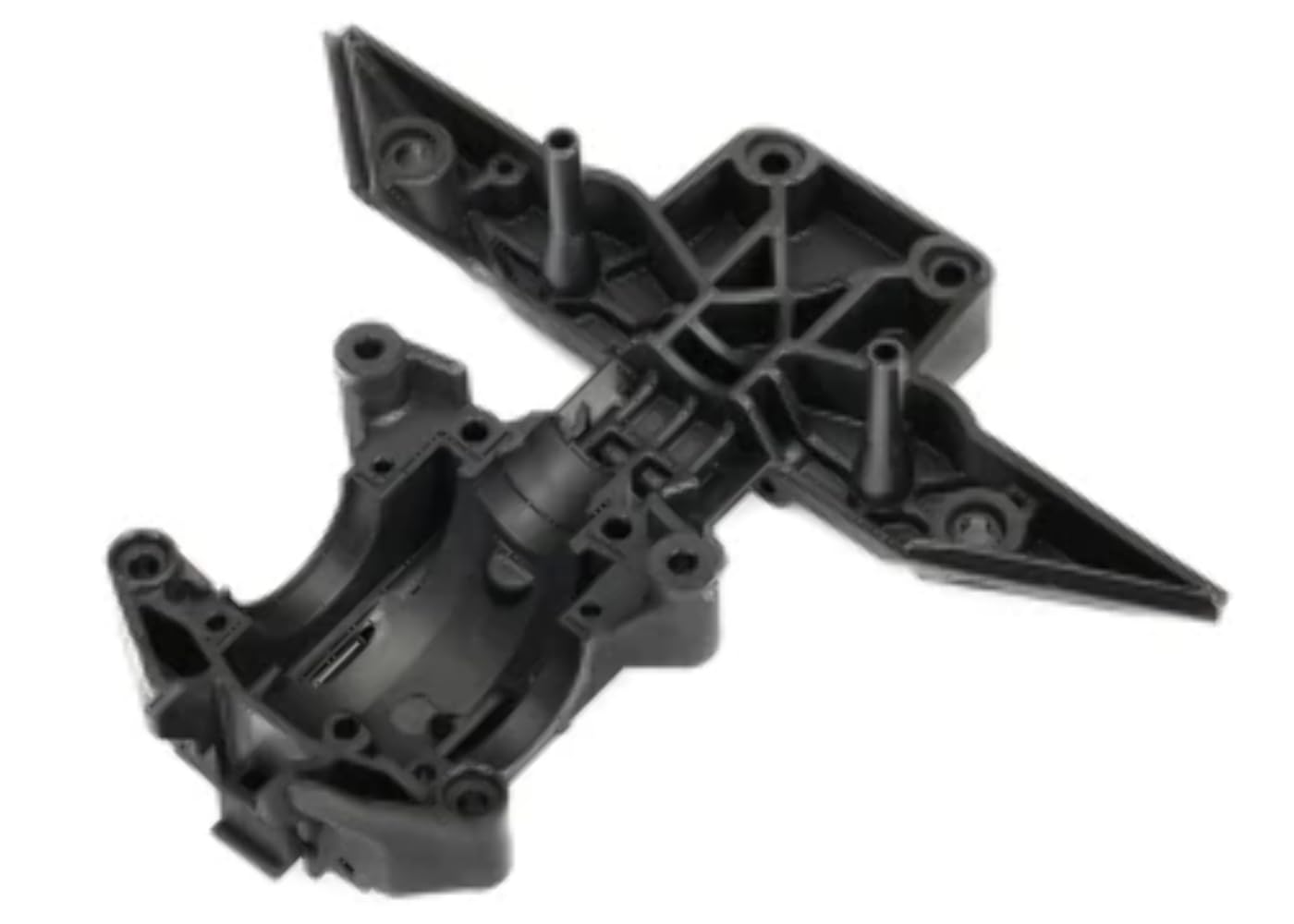 Traxxas 8530 Front Bulkhead, Black