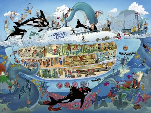 Heye Hy29925 Puzzles-Triangular, 1500 Pc-Submarine Fun