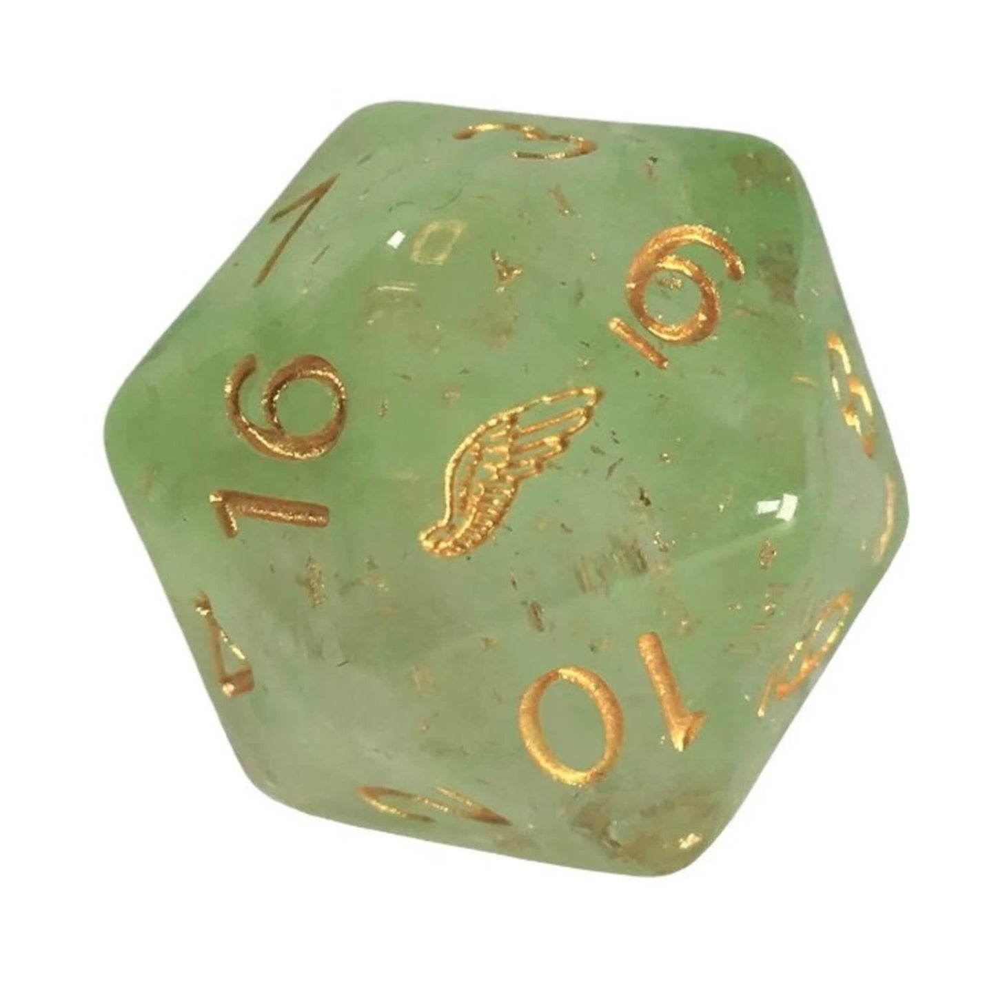 Role 4 Initiative Diffusion Poly Set - Gilded Griffin W/Creature Symbol (7)