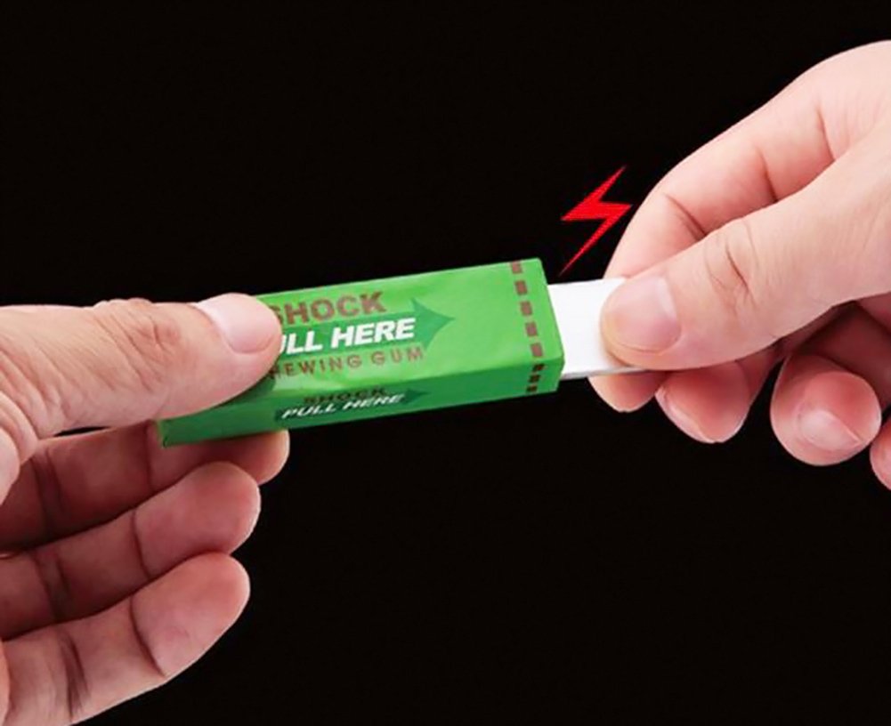 ? Electric Shock Joke Chewing Gum Shocking Toy Gift Gadget Prank Trick Gag Funny