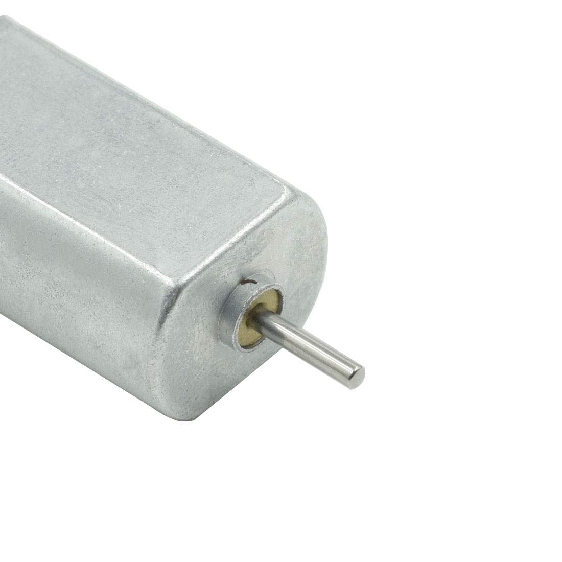 Hxchen DC3-6V 5000-18000RPM High Speed Magnetic Micro Motor for RC Hobby Aircraft - (2 Pcs)