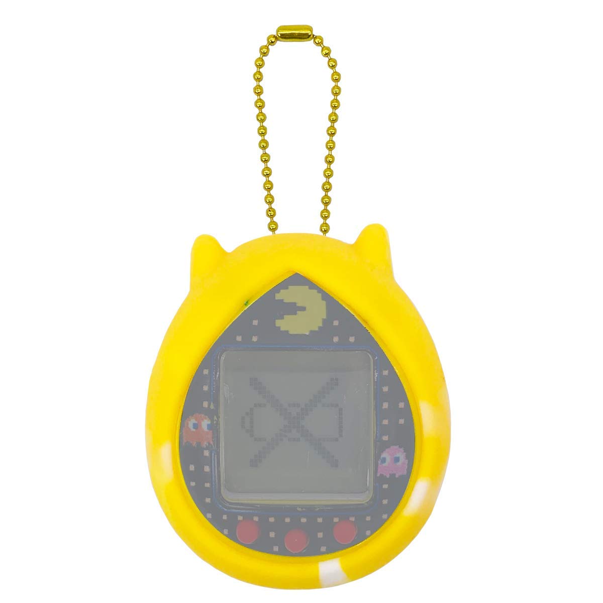 Silicone Cover Case For Jujutsu Kaisen Tamagotchi Nano, Protective Sleeve Skin Case For Hello Kitty And For Pac-Man Device Interactive Game Machine(Only Cover) (Yellow)