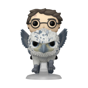 Funko Pop! Rides Deluxe: Harry Potter Prisoner Of Azkaban - Harry & Buckbeak - Collectable Vinyl Figure - Gift Idea - Official Merchandise - For Kids & Adults - Movies Fans