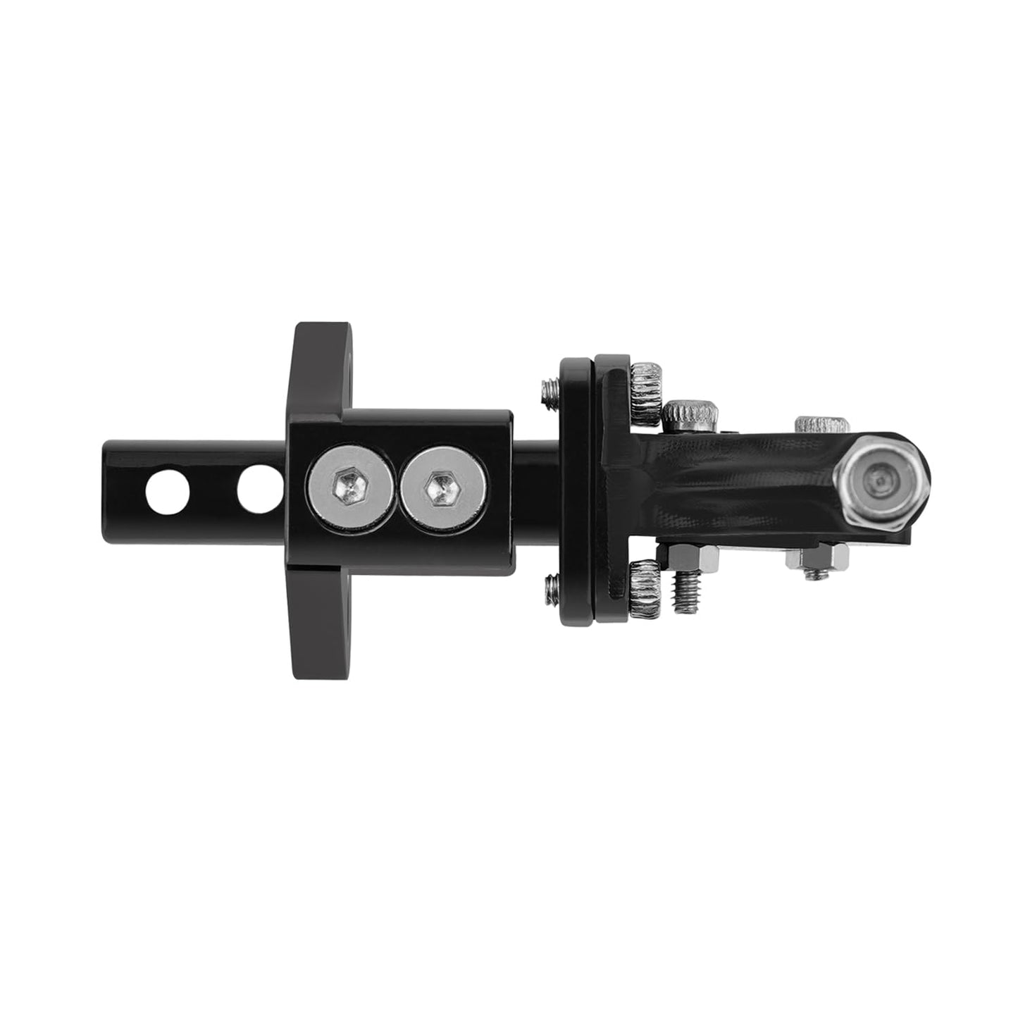 TCRC Metal RC Bumper Trailer Hitch Tow Hook Receiver Kit for TRX4M, Defender, Bronco - Black Upgrade for 1/18 RC Crawlers