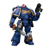 JoyToy Warhammer 40K Ultramarines Heroes of The Chapter Primaris Lieutenant Erastus 1:18 Scale Action Figure Mecha Joy Toy Collection Model 4.76in