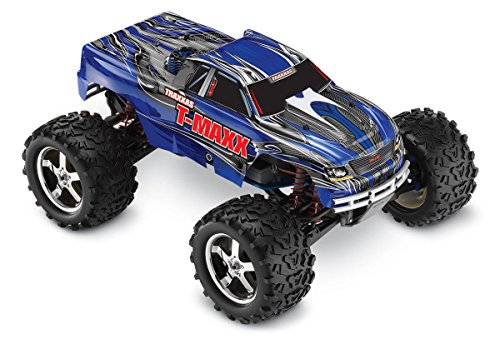 Traxxas T-Maxx 3.3: Powered 4Wd Maxx Monster Truck (1/10 Scale), Blue