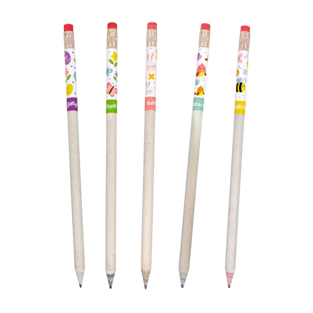 Spring Smencils Cylinder - Hb #2 Scented Pencils, 50 Count - Gifts For Kids, Classroom Rewards, Party Favors, Easter Day
